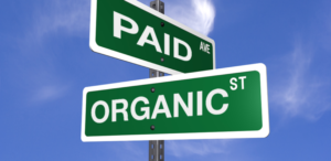 trafego organico e pago